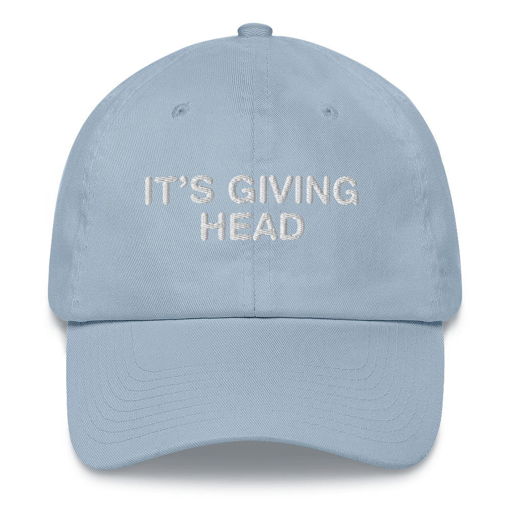 It's Giving Head Dad Hat.
