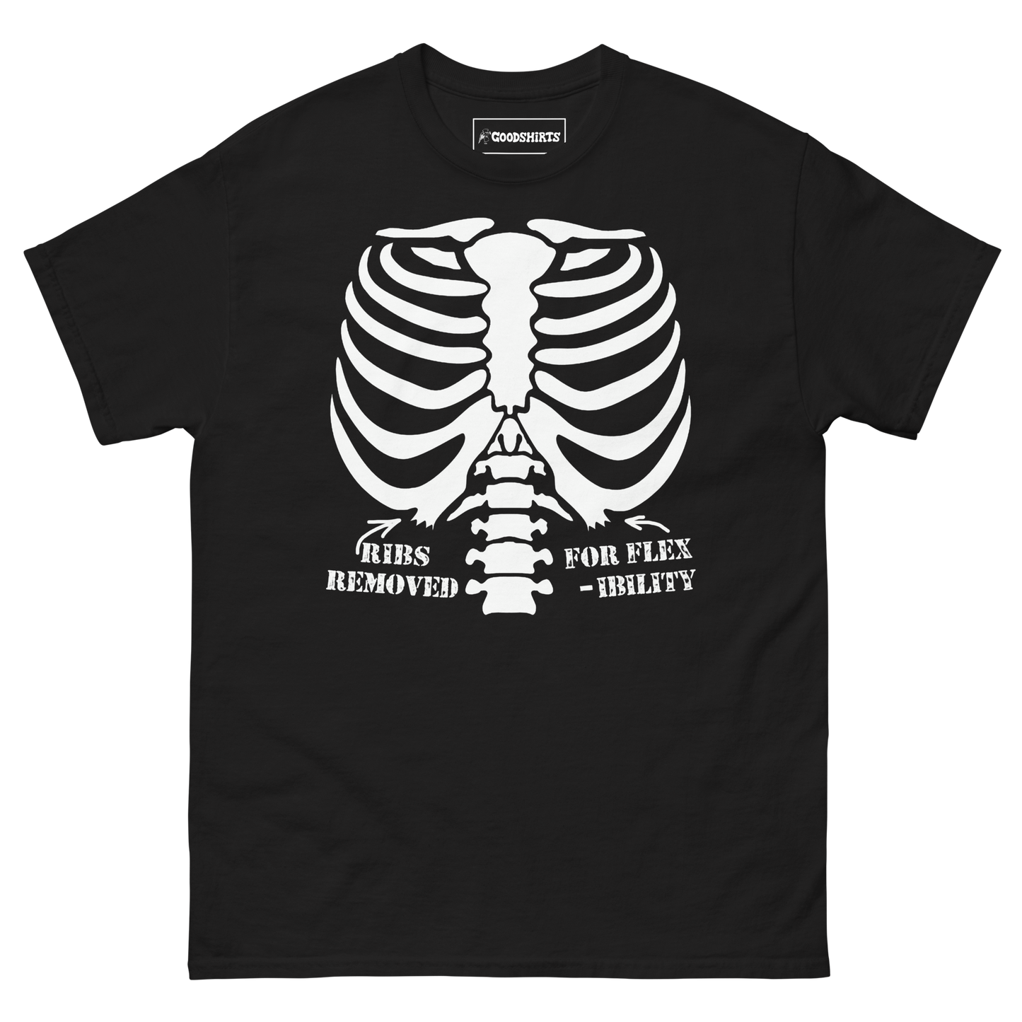 Ribs Removed For Flexibility.