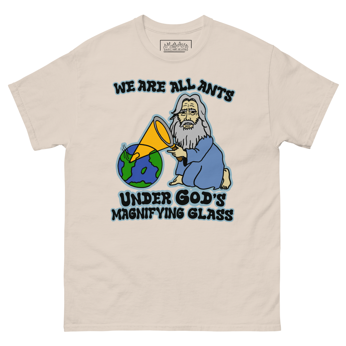 We Are All Ants Under God's Magnifying Glass.