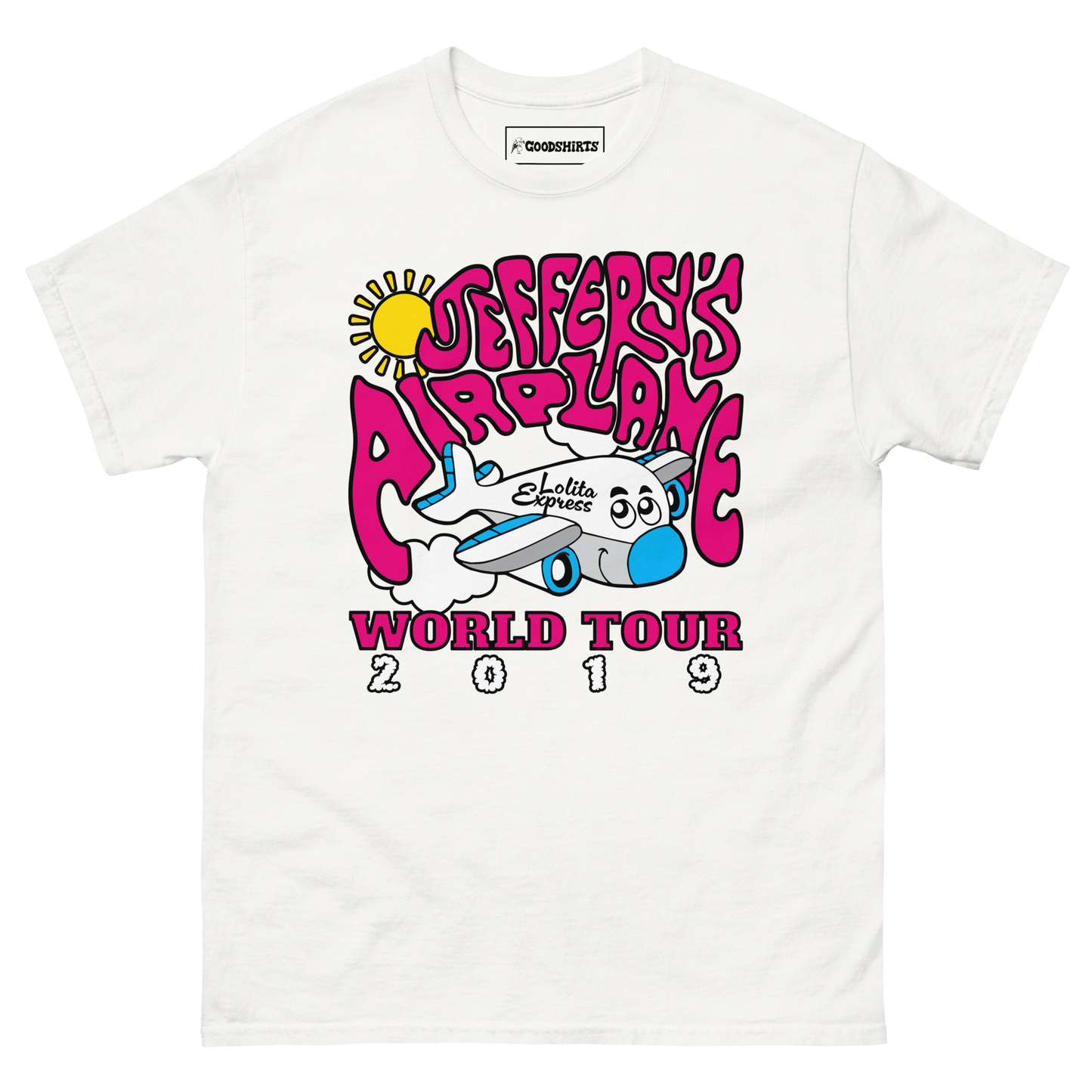 Jefferey's Airplane World Tour 2019.