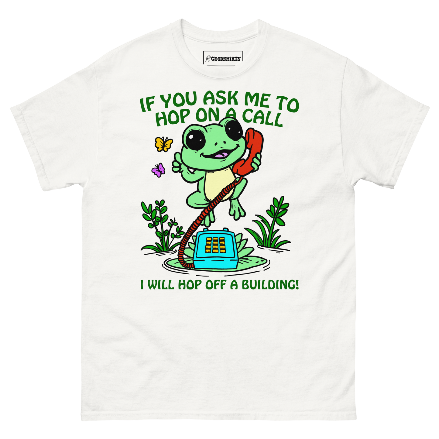 If You Ask me 2 Hop On A Call I Will Hop Off A Building.