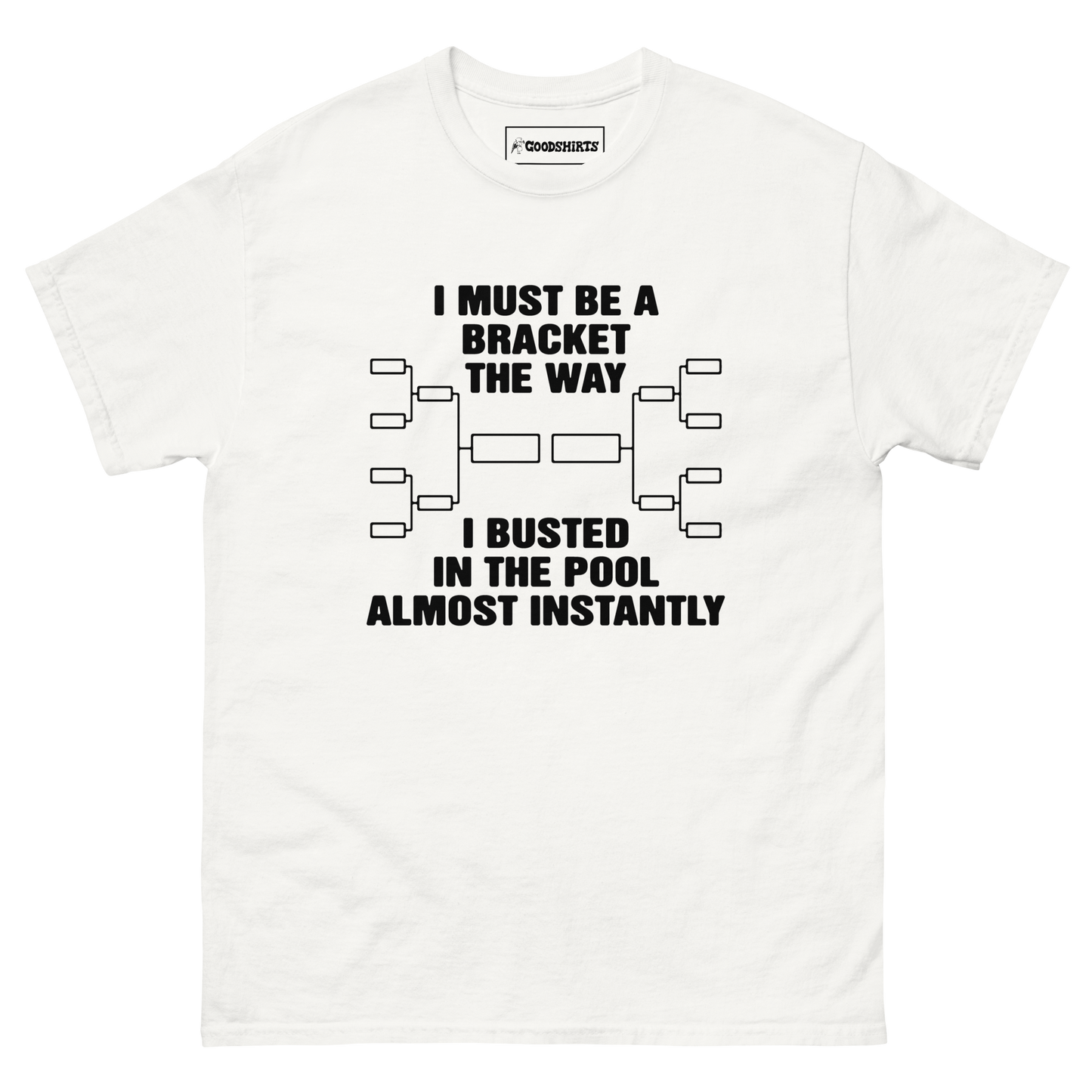 I Must Be A Bracket The Way I Busted In The Pool Almost Instantly.