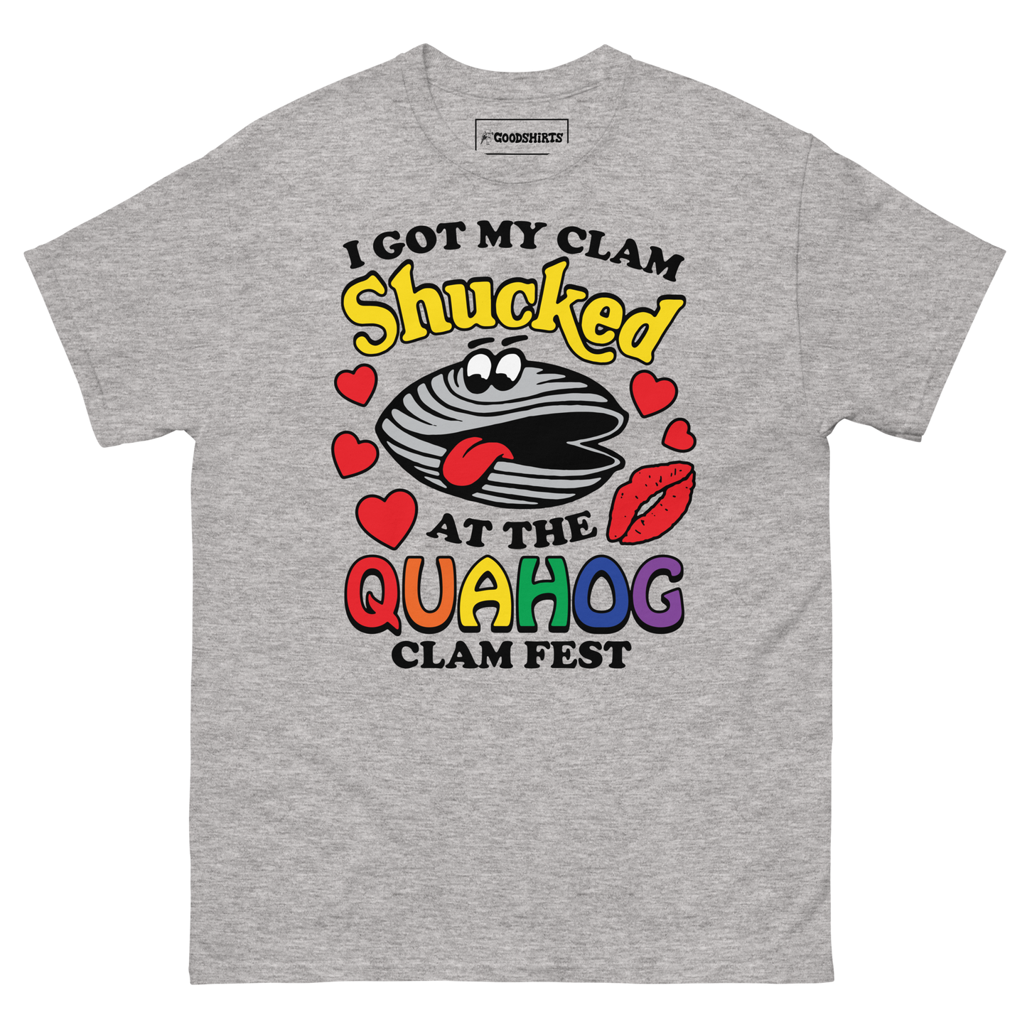 I Got My Clam Shucked At The Quahog Clam Fest.