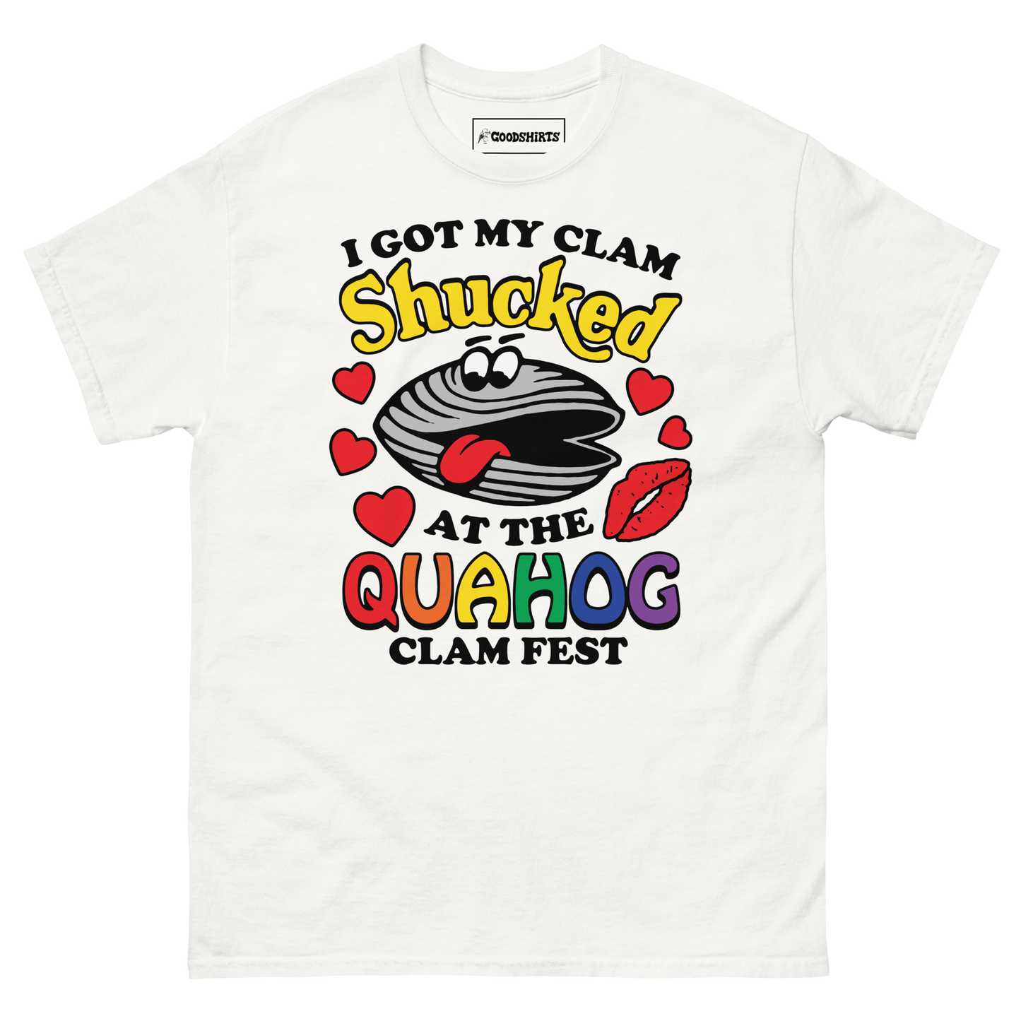 I Got My Clam Shucked At The Quahog Clam Fest.