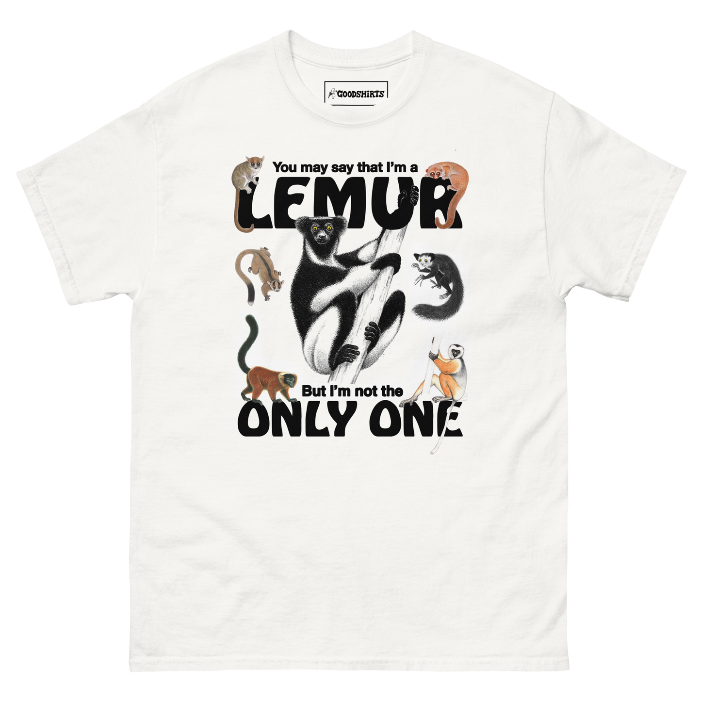 You May Say That I'm A Lemur But I'm Not The Only One.