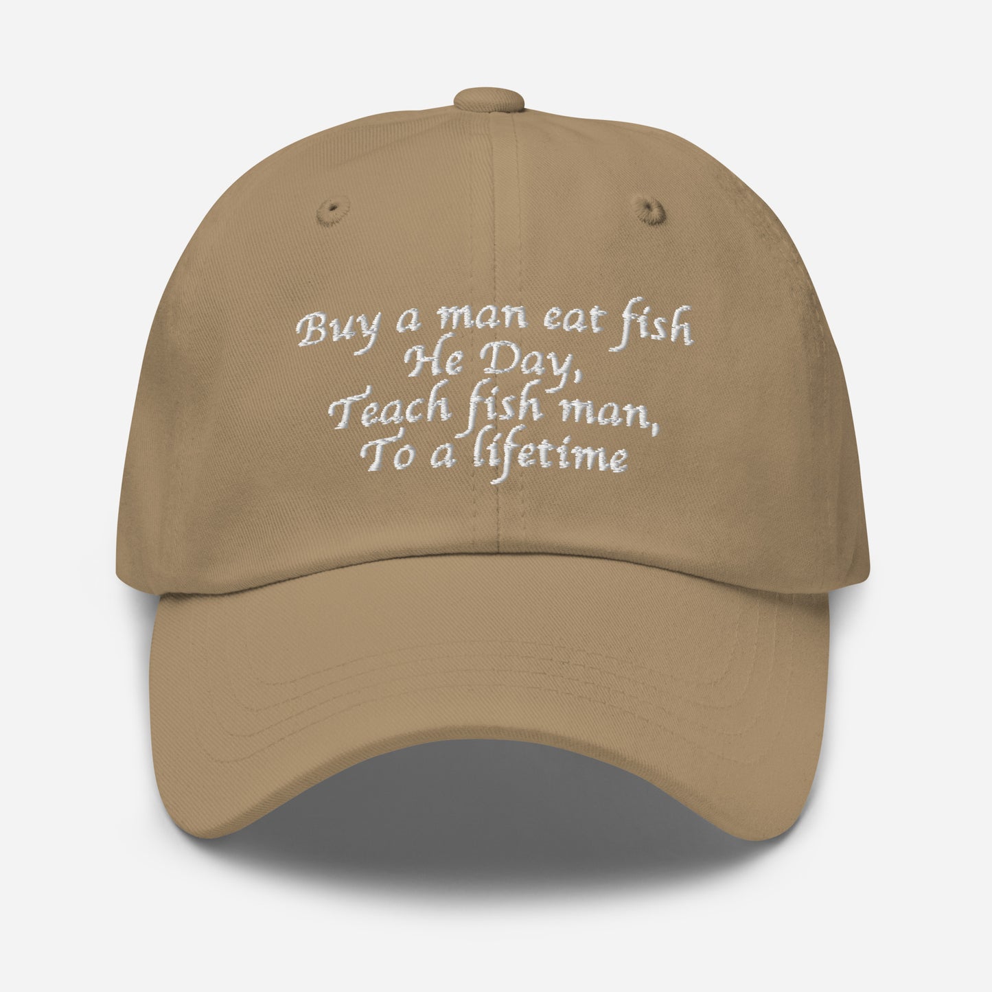 Buy A Man, Eat Fish Hat.