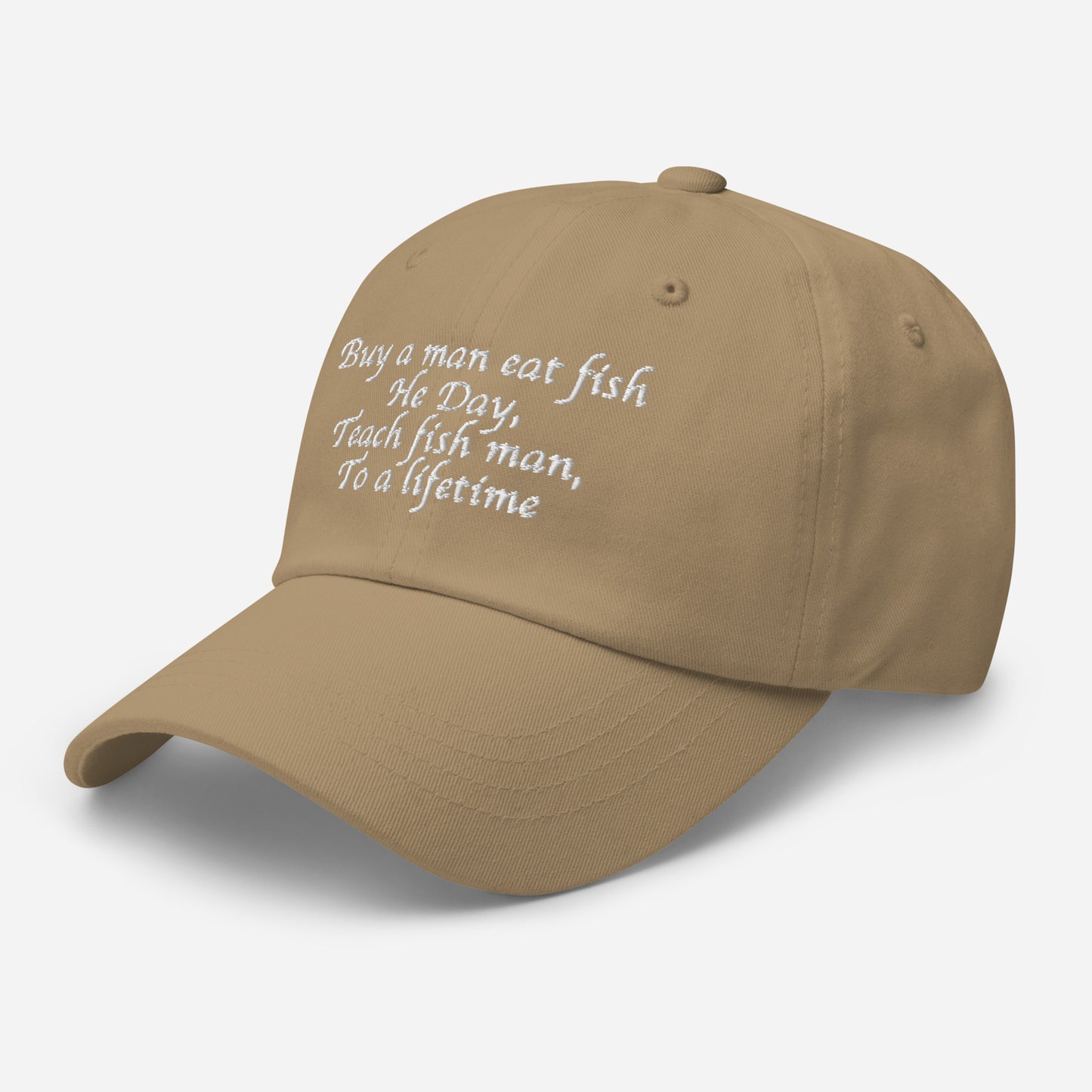 Buy A Man, Eat Fish Hat.
