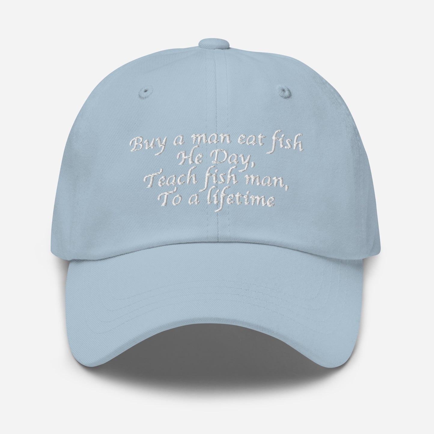 Buy A Man, Eat Fish Hat.