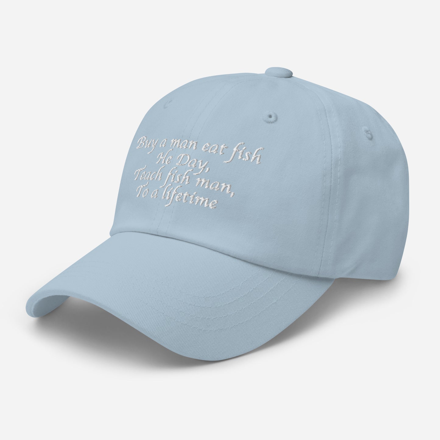 Buy A Man, Eat Fish Hat.