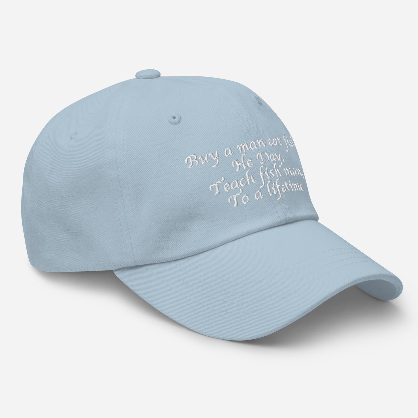 Buy A Man, Eat Fish Hat.