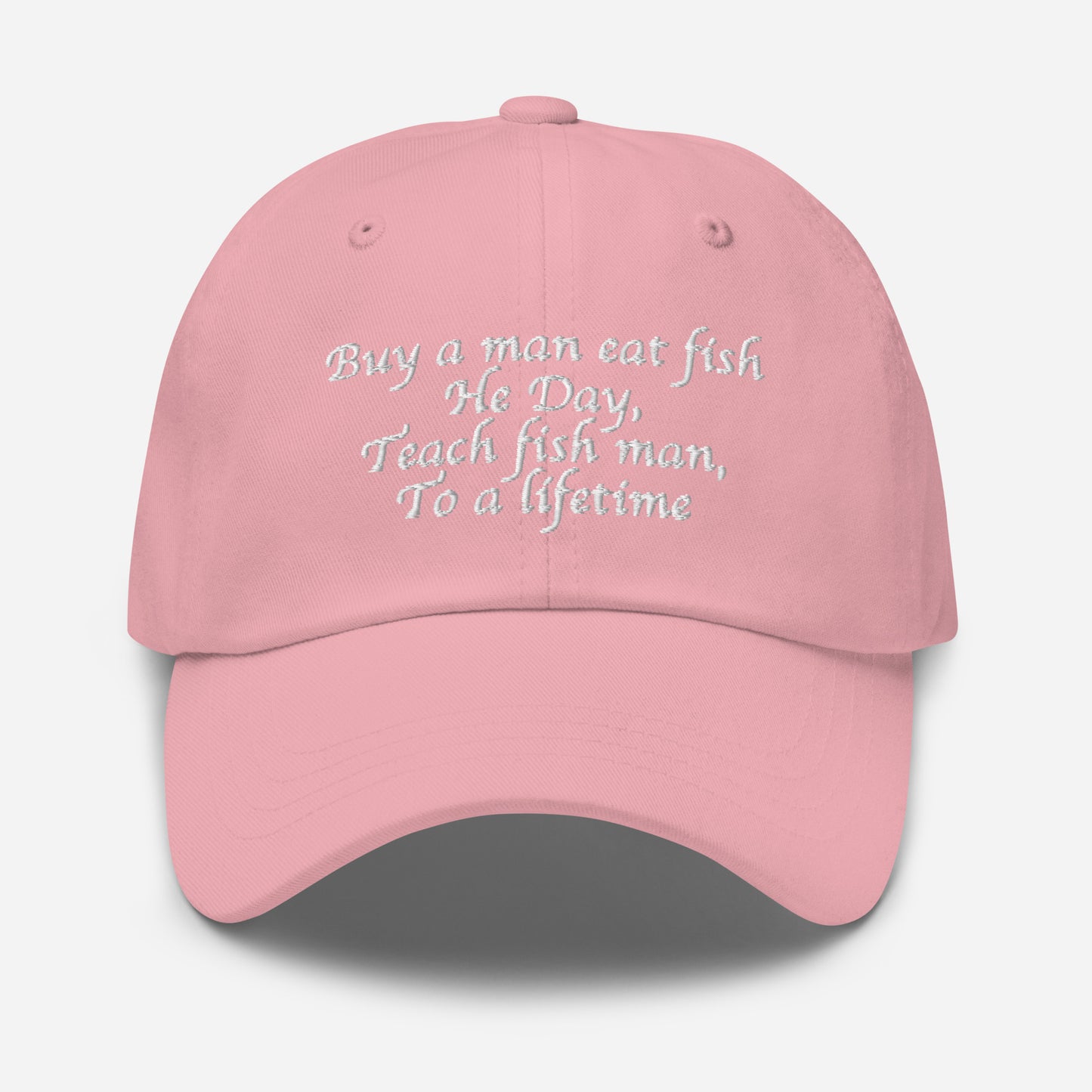 Buy A Man, Eat Fish Hat.