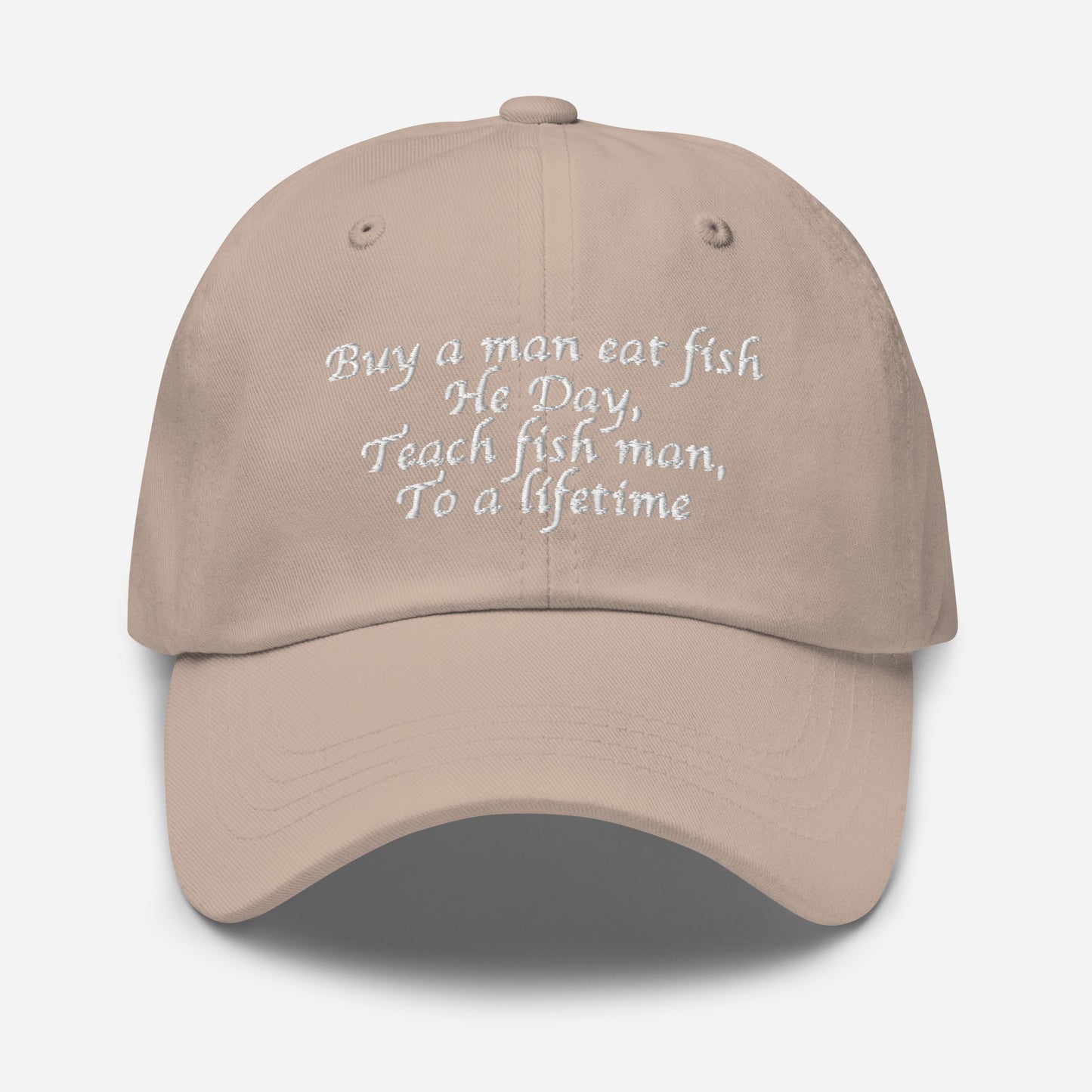 Buy A Man, Eat Fish Hat.