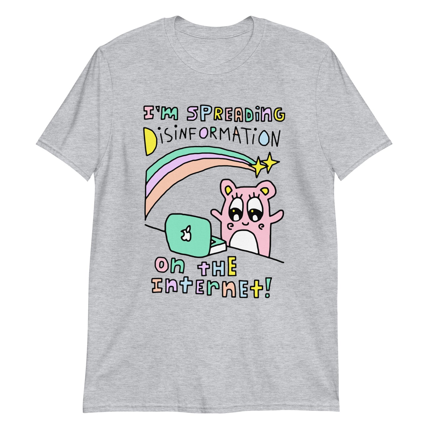 I'm spreading disinformation on the Internet.