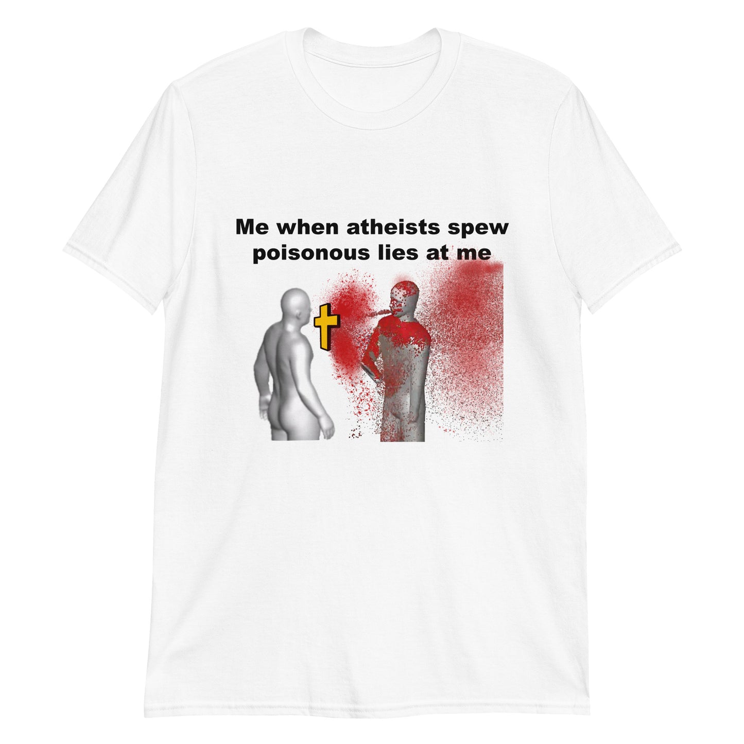 Me when atheist spew poisonous lies at me.