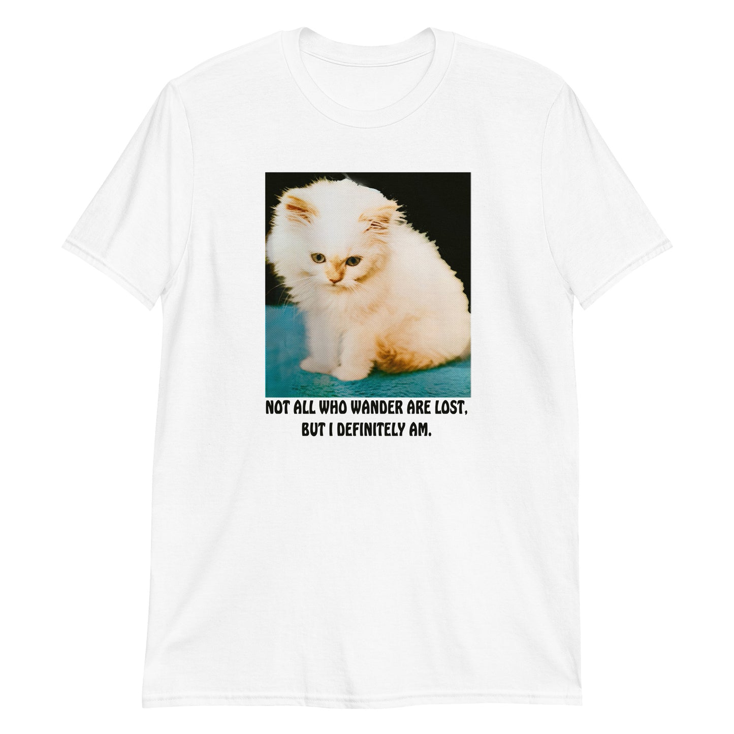 Not all who wander are lost.