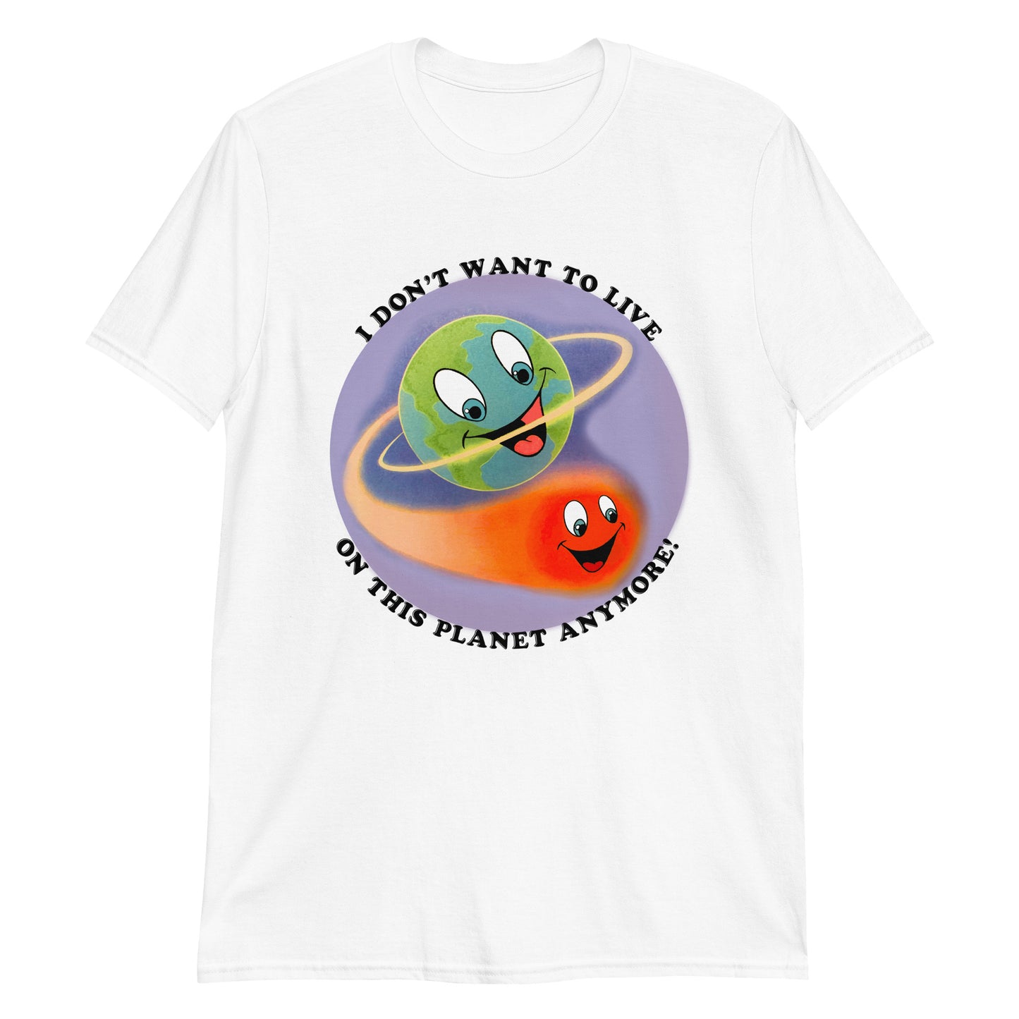 I don't want to live on this planet anymore.