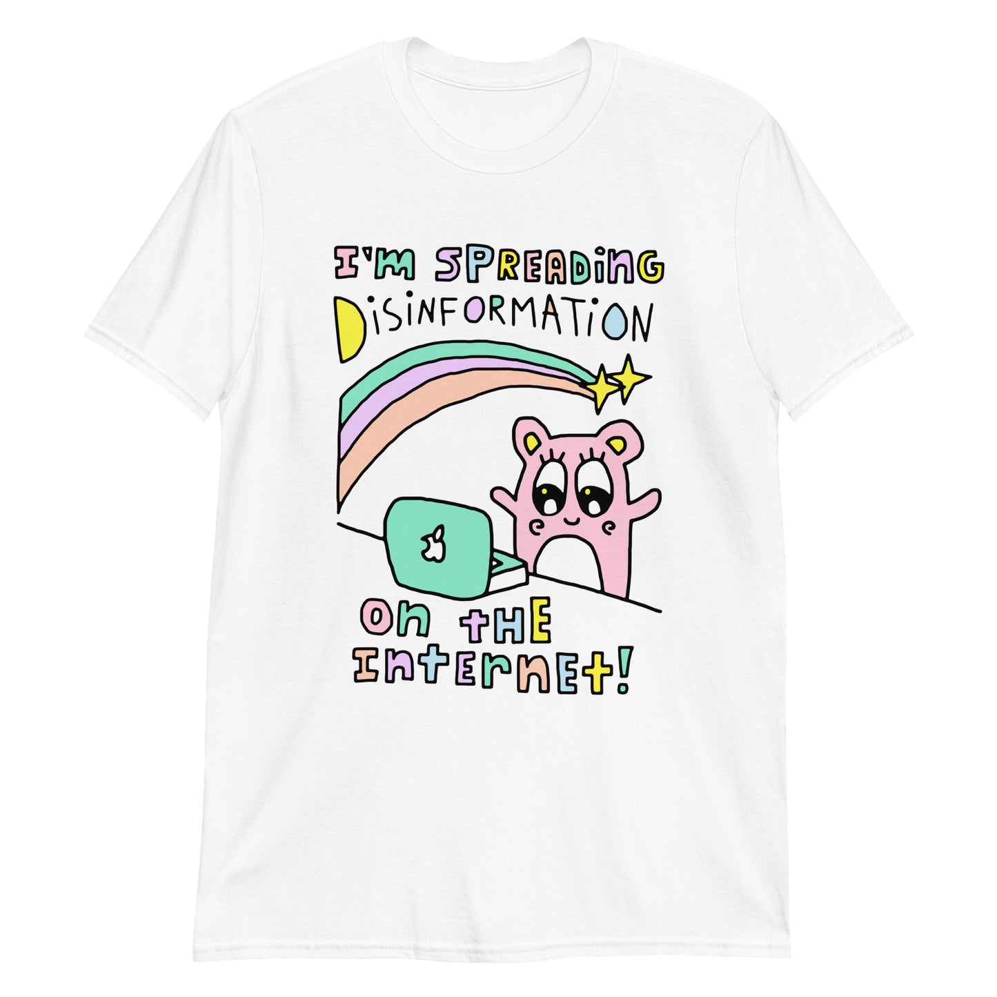 I'm spreading disinformation on the Internet.