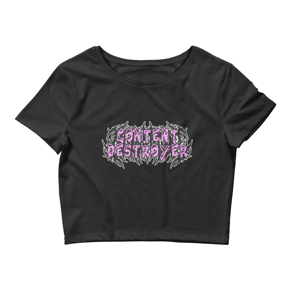 Content Destroyer Baby Tee.