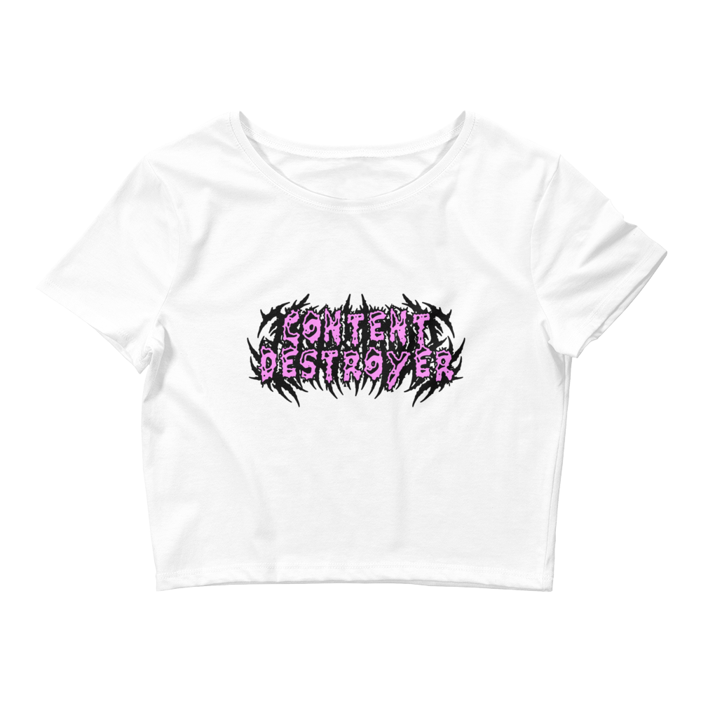 Content Destroyer Baby Tee.