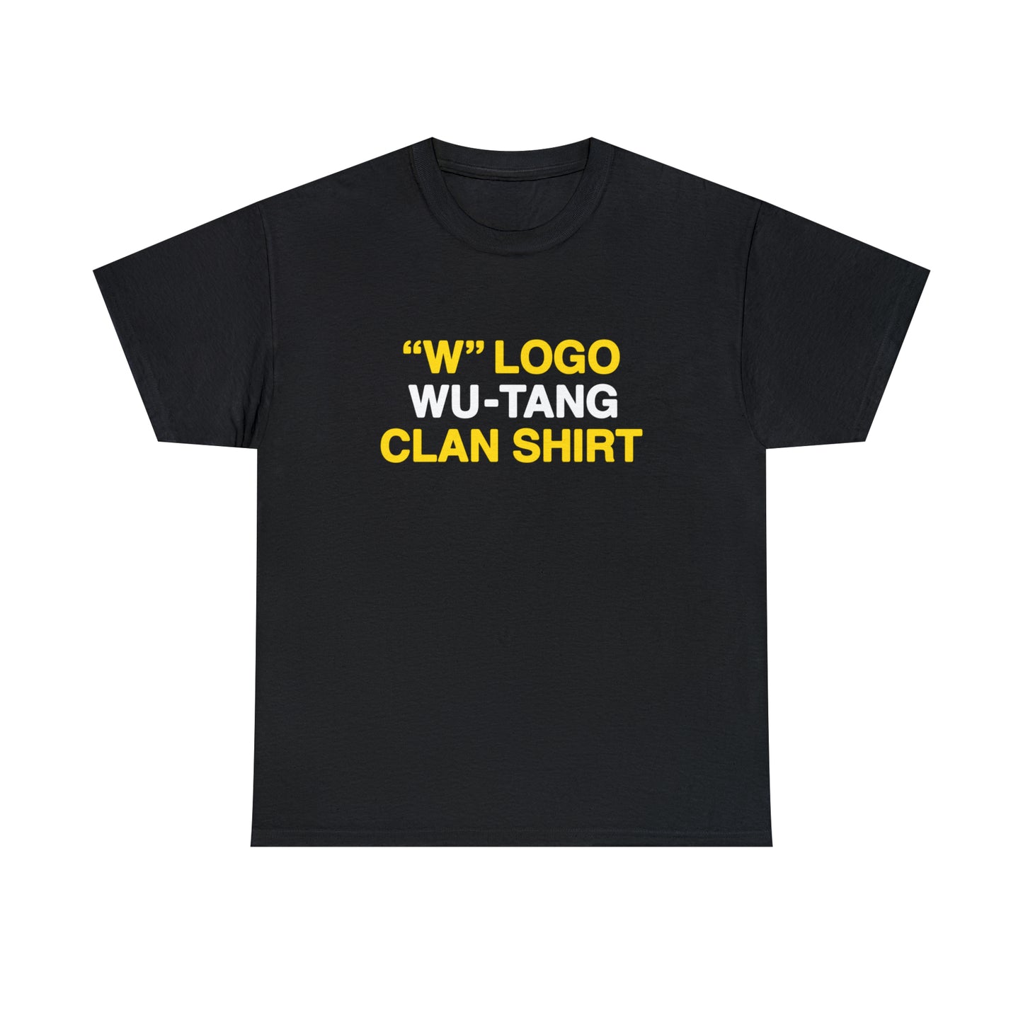 "W" Logo Wu Tang Clan Shirt.