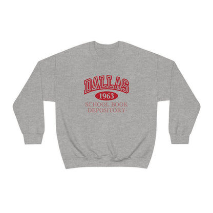 Dallas School Book Depository Sweater (Red).