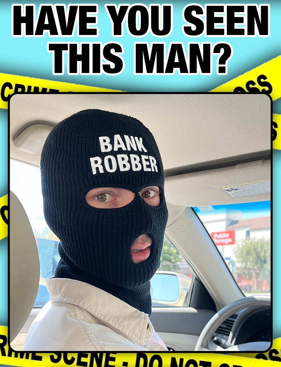 Bank Robber Balaclava.