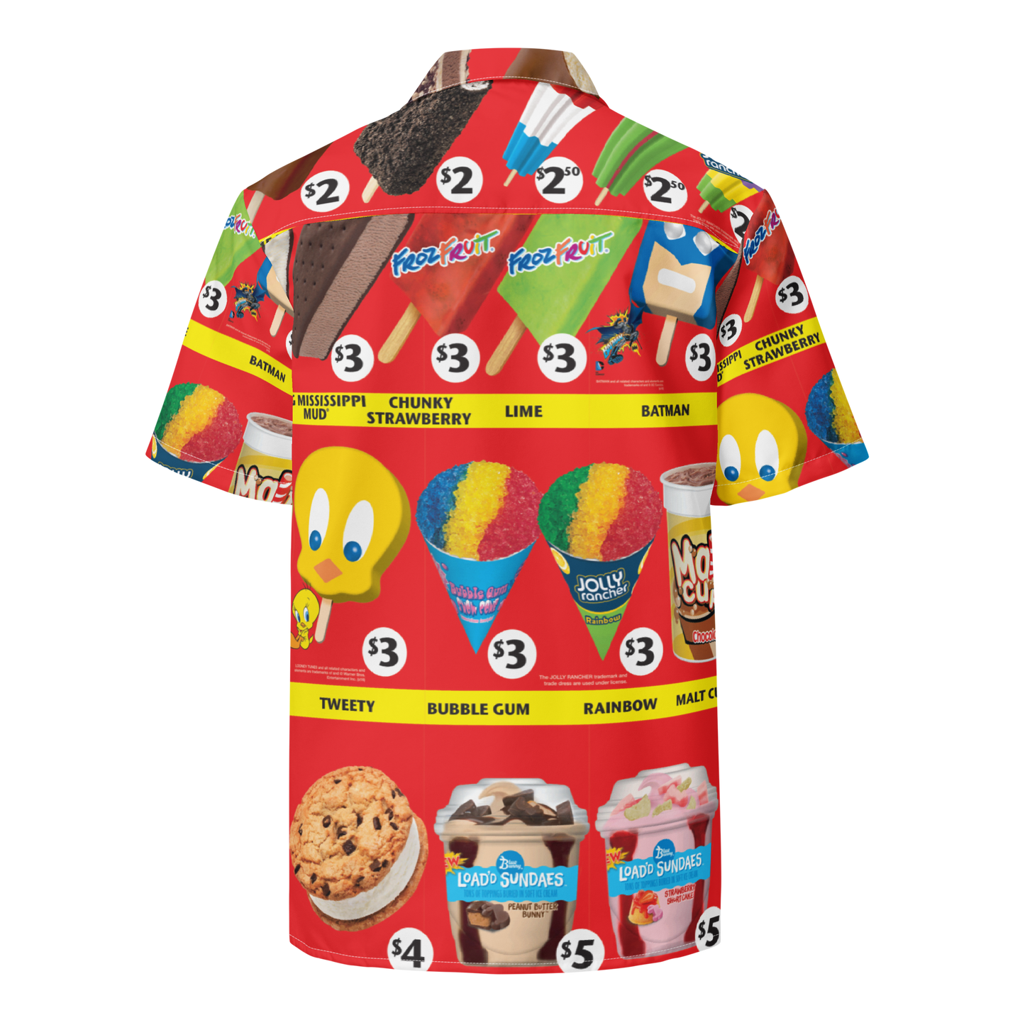 Ice Cream Hawaiian Shirt.