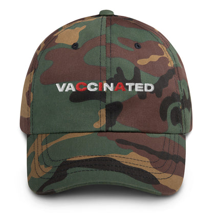 Vaccinated CIA Dad Hat.