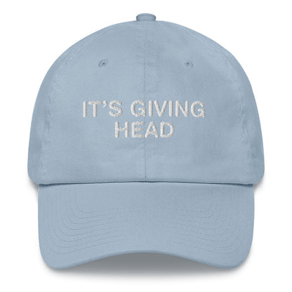 It's Giving Head Dad Hat.