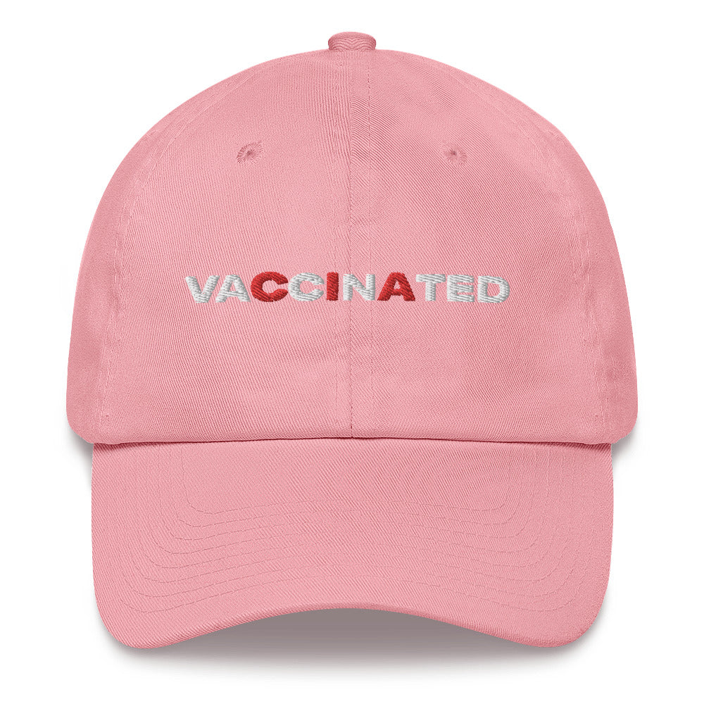 Vaccinated CIA Dad Hat.