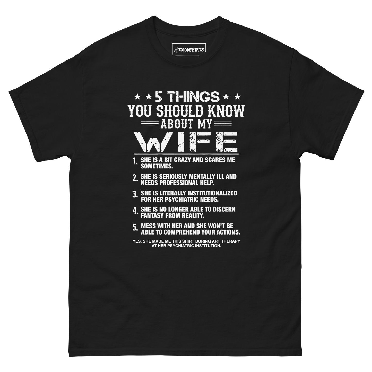 5 Things You Should Know About My Wife.