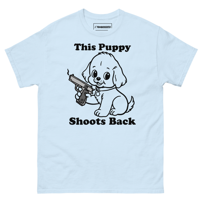 This Puppy Shoots Back.