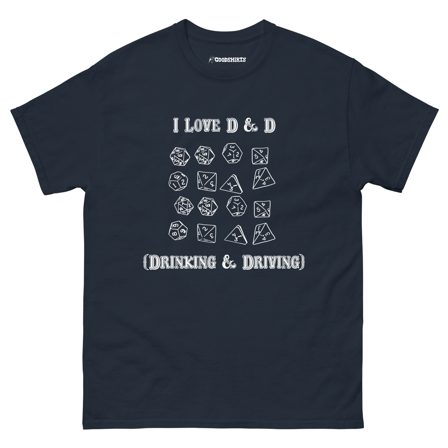 I Love D & D Unisex T-Shirt.