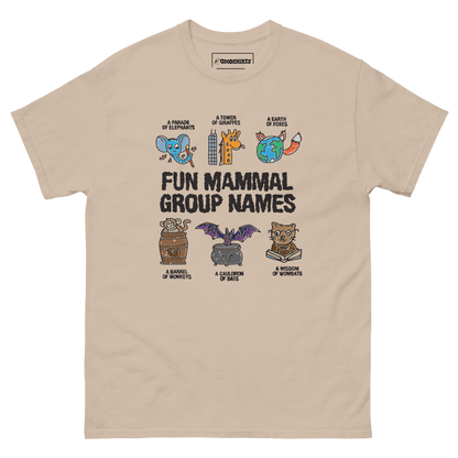 Fun Mammal Group Names.
