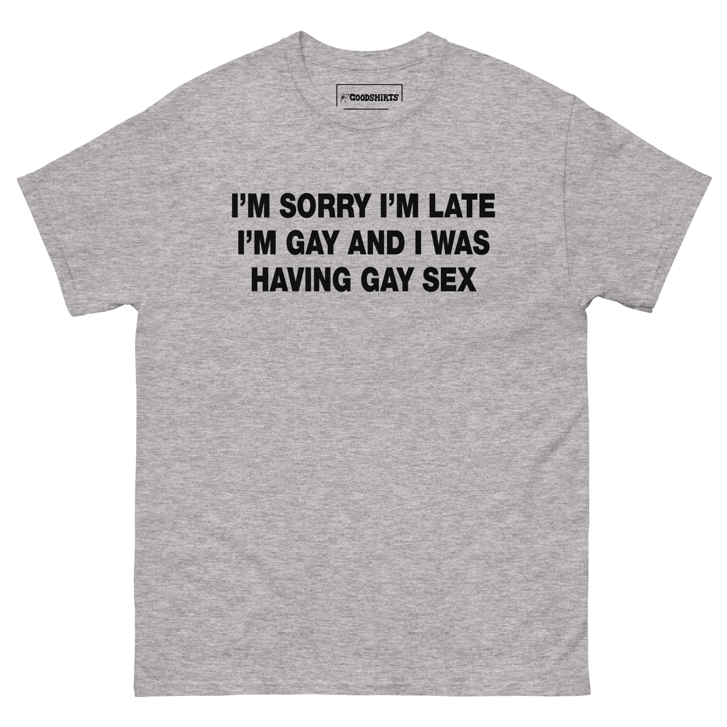 I'm Sorry I'm Late. I'm Gay And I Was Having Gay Sex.