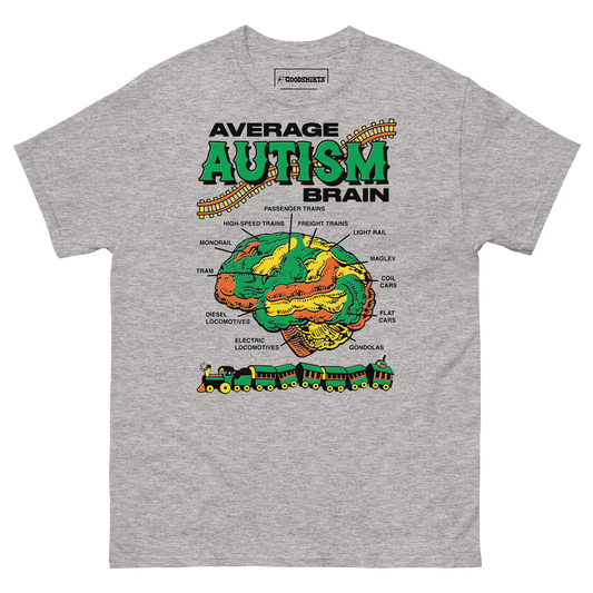 Average Autism Brain.