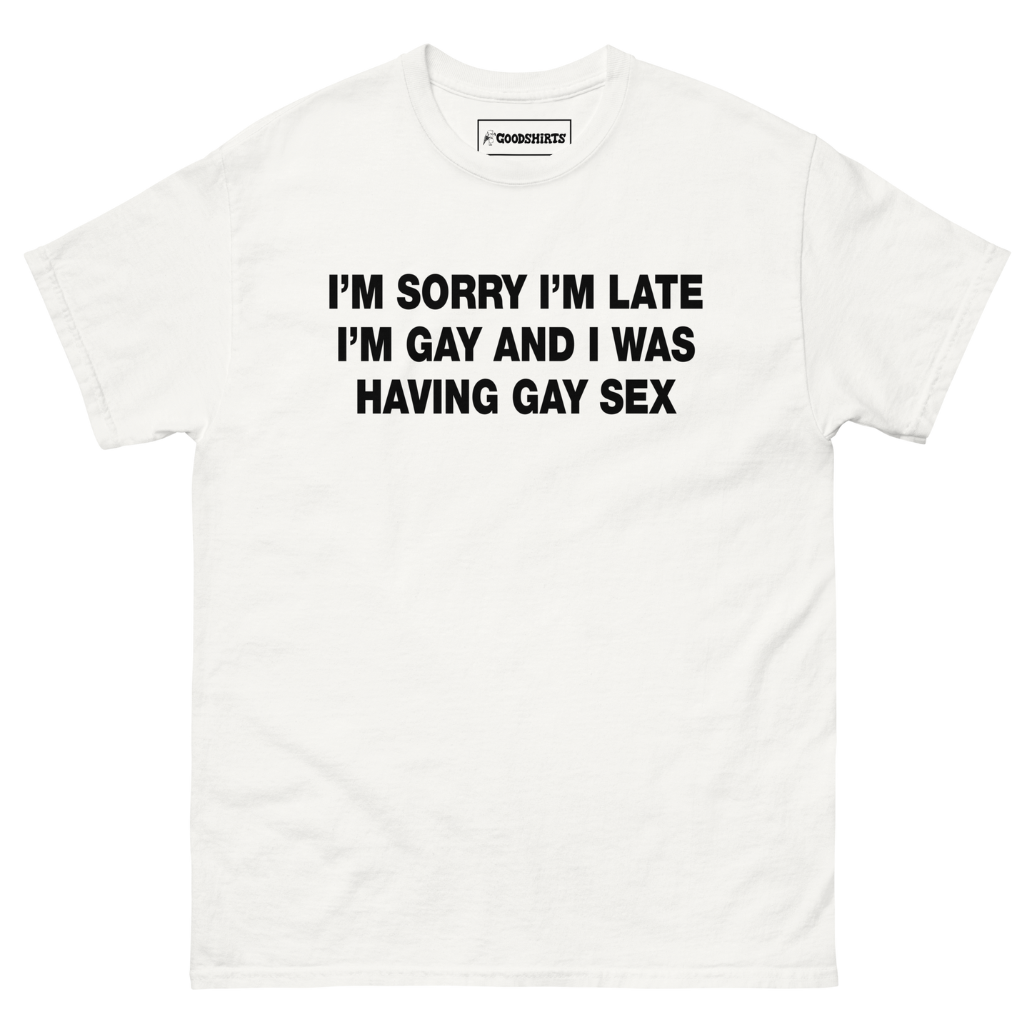 I'm Sorry I'm Late. I'm Gay And I Was Having Gay Sex.