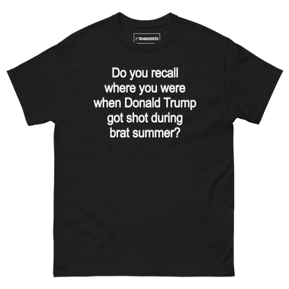 Do You Recall Where You Were When Donald Trump Got Shot During Brat Summer?