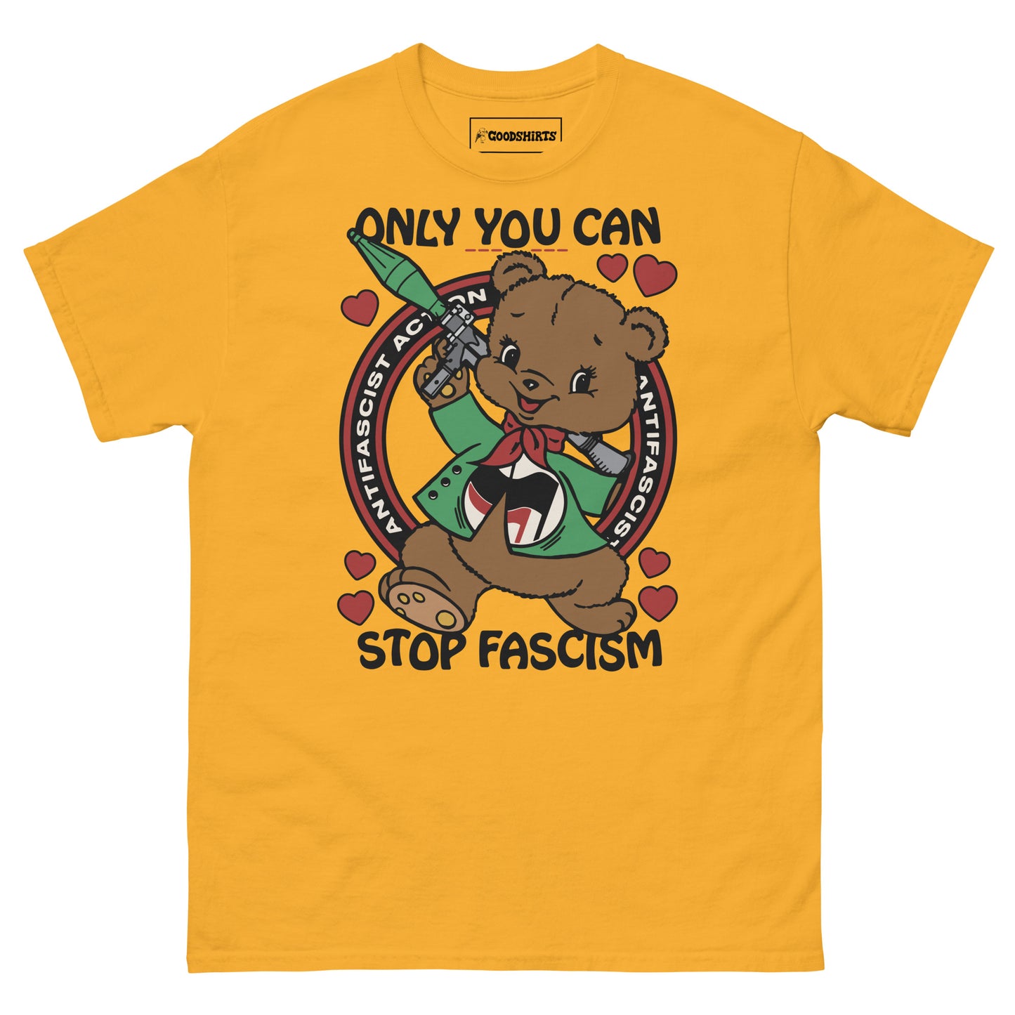 Only You Can Stop Fascism.