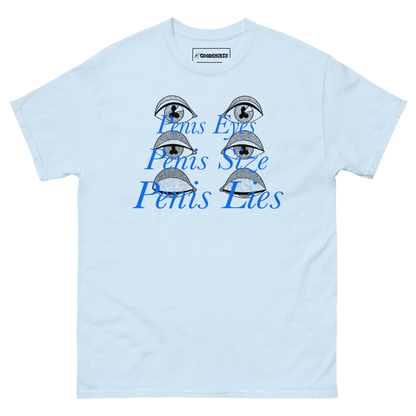 Penis Eyes. Penis Size. Penis Lies.