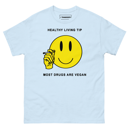 Healthy Living Tip, Most Drugs Are Vegan by Renaissance Man.