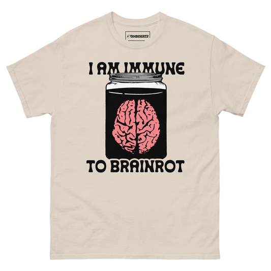 I Am Immune To Brainrot.