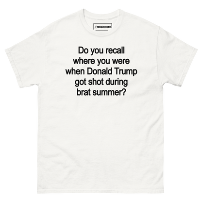 Do You Recall Where You Were When Donald Trump Got Shot During Brat Summer?