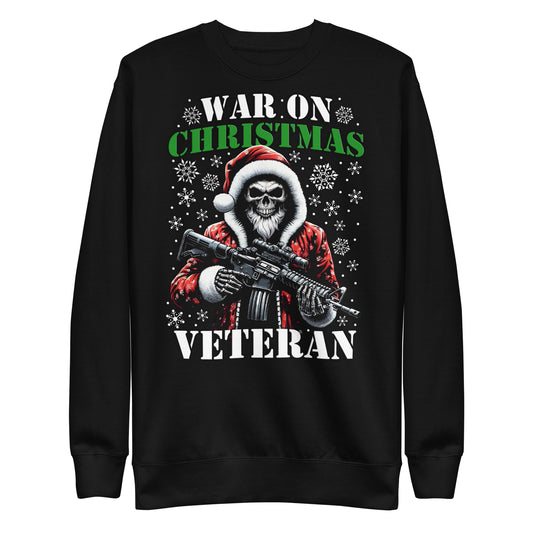 War On Christmas Veteran Crewneck.