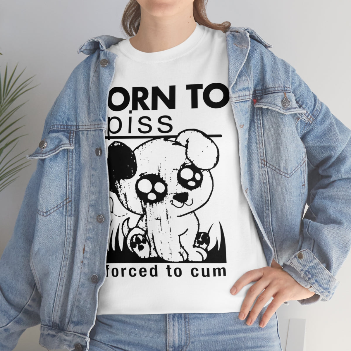 Born To Piss, Forced To Cum.
