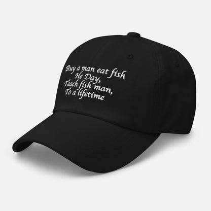 Buy A Man, Eat Fish Hat.