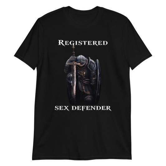 Registered Sex Defender.
